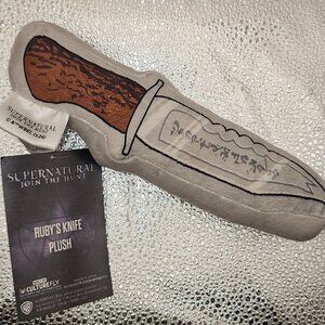 Supernatural Ruby's Knife Plush NWT